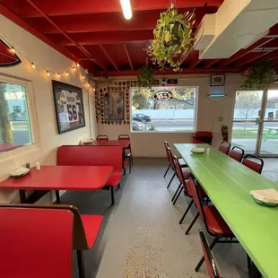 interior, sushi and sashimi