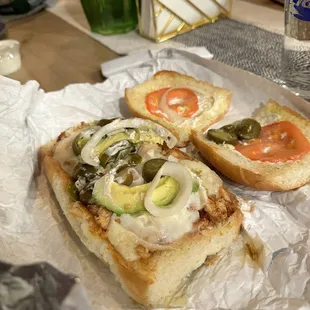 Chicken torta