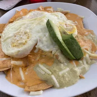 Chilaquiles Red Breakfast