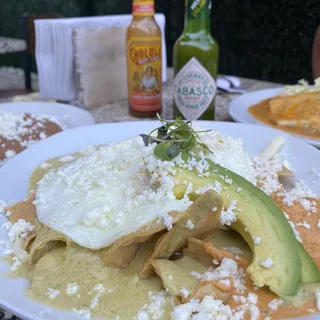 Chilaquiles Green Breakfast