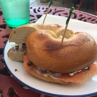 Lox Bagel