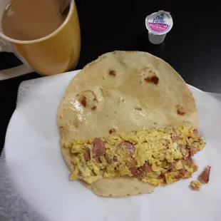 Country and Egg Tacos