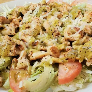 Chicken Fajita Salad