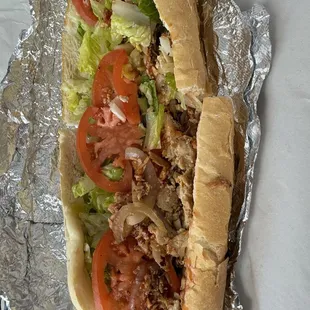 Chicken cheese steak