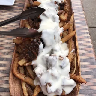 Short Rib Gravy Fries with Provolone Whiz