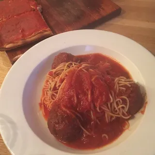 Spaghetti and Meatballs