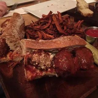 Mamas Meatball Sandwich