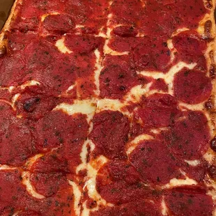 Pepperoni pizza