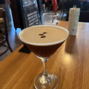 The photo here is an espresso martini, for any martini lovers! Highly reccomend. It was delicious.