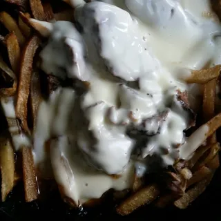 Short Rib Gravy Fries with Provolone Whiz