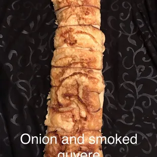 Onion and smoked swill ciabatta