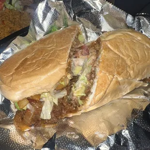 Bistec (Beefsteak) Sandwich