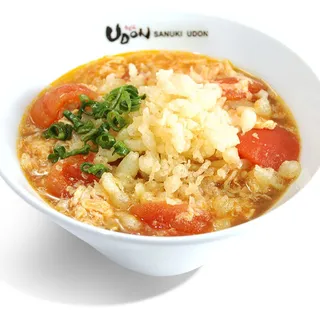 12. Tomato Egg Curry Udon