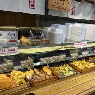 tempura add ons