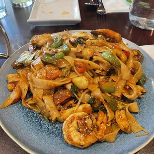 Drunken noodles