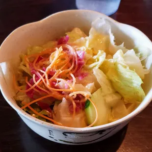 Side Salad at Sanya