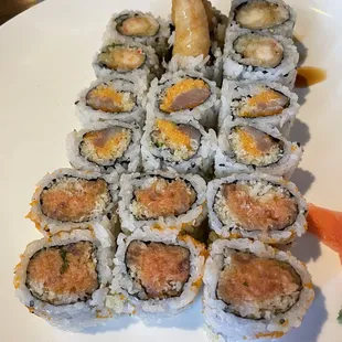 sushi, food, sashimi, sushi and sashimi