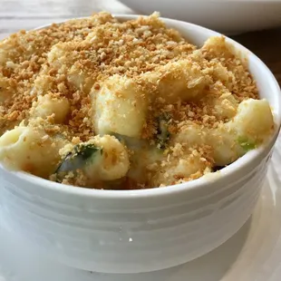 Poblano Mac and cheese