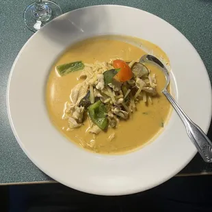 Red Curry with Chicken