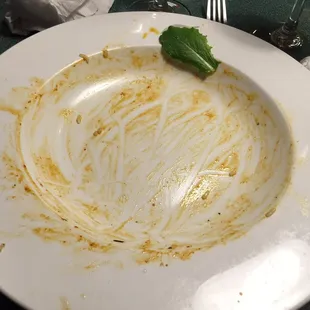 What was left of my Panang Curry (3rd time this week!)