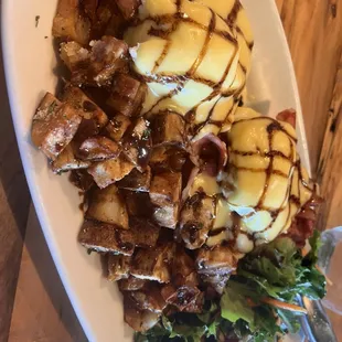 Eggs Benedict to die for!