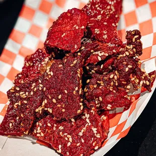 Beef jerky