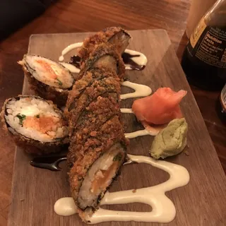 Panko Crusted Salmon Roll