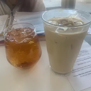 Iced Vanilla Latte