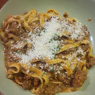Fettuccine Bolognese