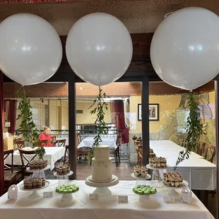 Dessert table