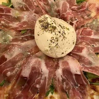 Burrata e Arugola Pizza