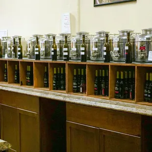 Oil &amp; vinegar vats