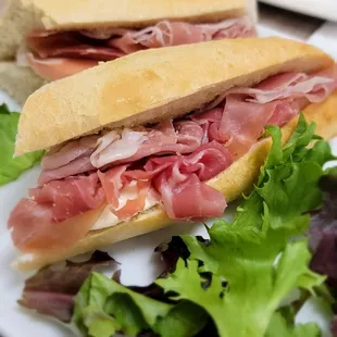 Prosciutto &amp; Mozzarella Baguette