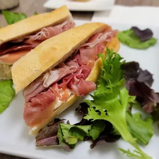 Prosciutto &amp; Mozzarella Baguette