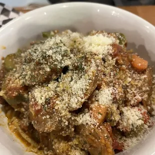 a bowl of pasta