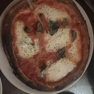 Burt margarita pizza