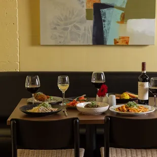 Bring friends, but call for reservations.