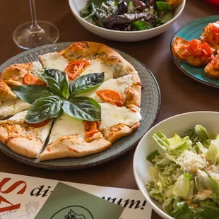 SAPORI has it's own pizza oven and features four homemade pies.