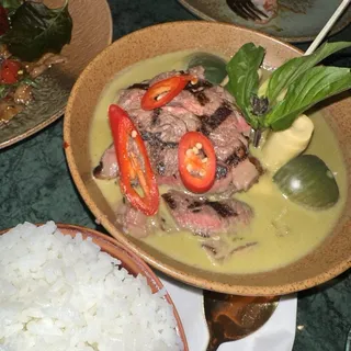 Green Curry Grilled Steak