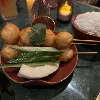 Fried Chicken Meatballs