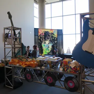 Rock 'n Roll themed retirement party at TEP's downtown HQ