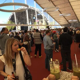 Our Salsa Bar at NFL Tailgate party, Super Bowl XLIX