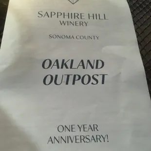 O-Town baby.  Their one year anniversary.  Wish we had known they were here MUCH sooner.