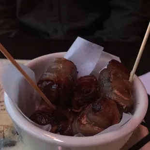 Bacon Wrapped Dates