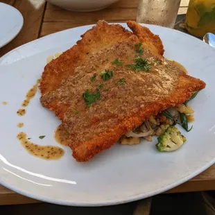 Pork schnitzel