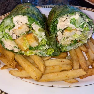 Chicken Cesar wrap