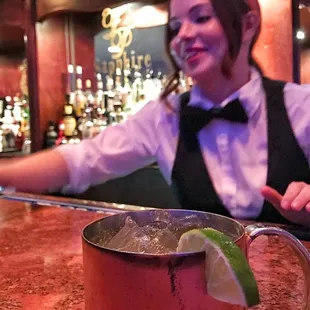 Kentucky Mule made by the best bartender in town