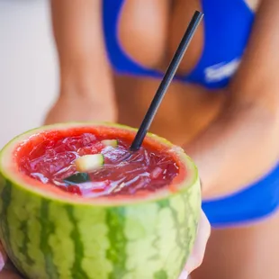 One of our featured watermelon cocktail drinks.