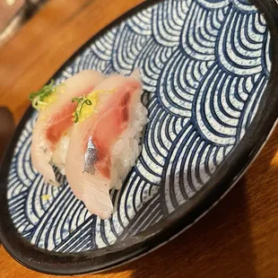 a plate of food on a table