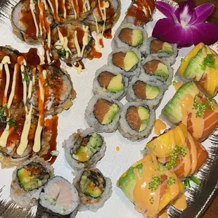 food, sushi and sashimi, sashimi, sushi